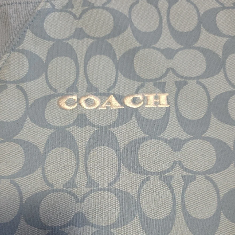 Coach Sweatshirt in Soft Blue - Picture 2 of 14
